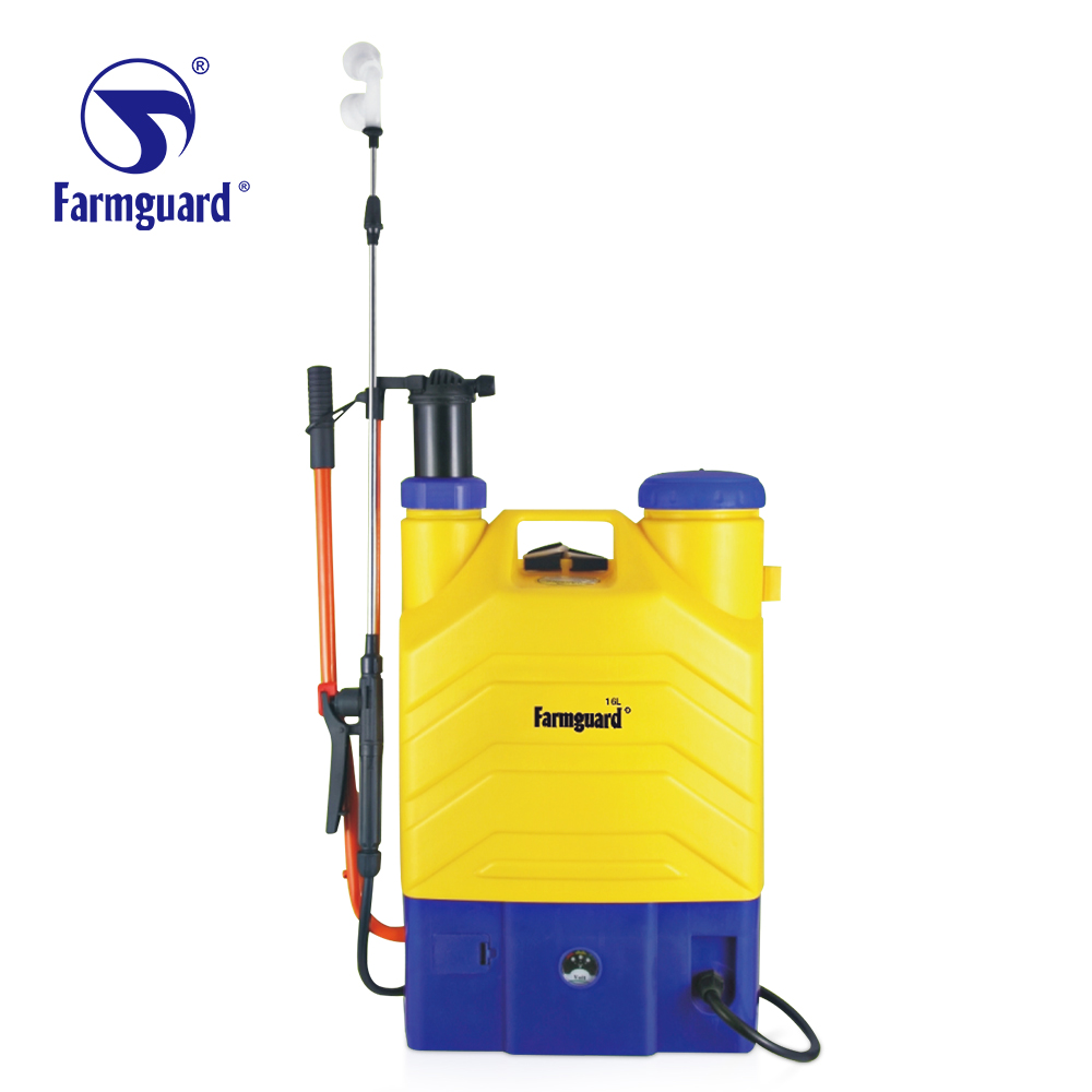 16L Batería y pulverizador químico con alimentación a mano 2 en 1 Modelo GF-16SD-01C